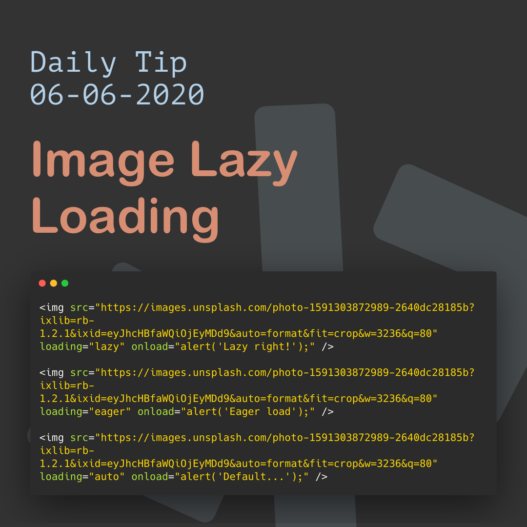 Image Lazy Loading